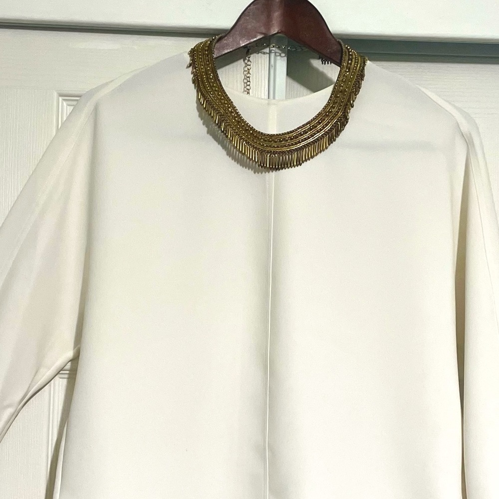 Vince. top (necklace not included)